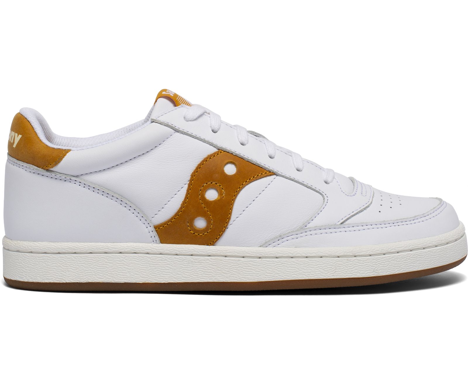 Saucony Jazz Court Men\'s Originals White / Yellow | AU 413VRWD